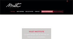 Desktop Screenshot of must-institute.fr